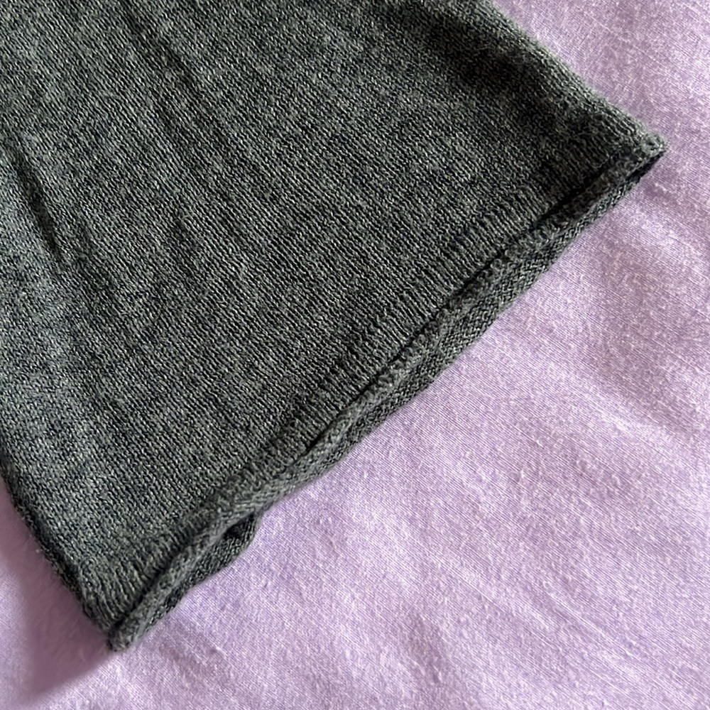 Express Gray Open Sweater - Picture 9 of 9